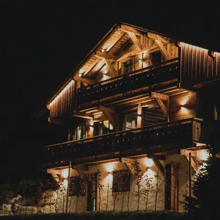 Maison Dominos De Luxe 5 Vue Montblanc ,spa, Jacuzzi, Salle De Sport Chalet